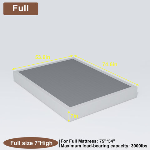 Close-up of FMDMR box spring fabric cover highlighting wrinkle resistance and easy-clean surface