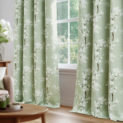 FMFUNCTEX farmhouse-style curtains complement rustic interiors.