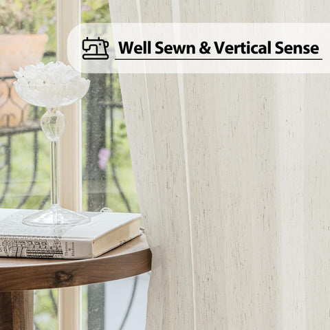 FMFUNCTEX french door curtains header detail adds elegant scalloped touch