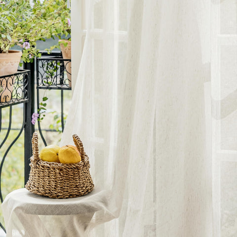 FMFUNCTEX machine-washable linen blend offers easy care and durability