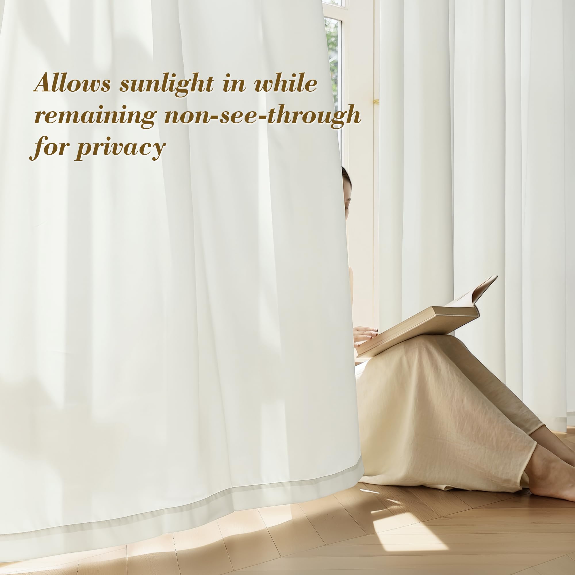 Pet-friendly FMFUNCTEX sheer fabric with durable weave reducing fur and scratches