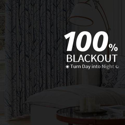 FMFUNCTEX thermal blackout curtain blocks light for daytime privacy and comfort.