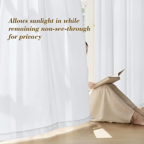 FMFUNCTEX light-filtering design creates a bright, private room.