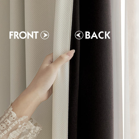 FMFUNCTEX noise-reducing curtains enhance room quietness