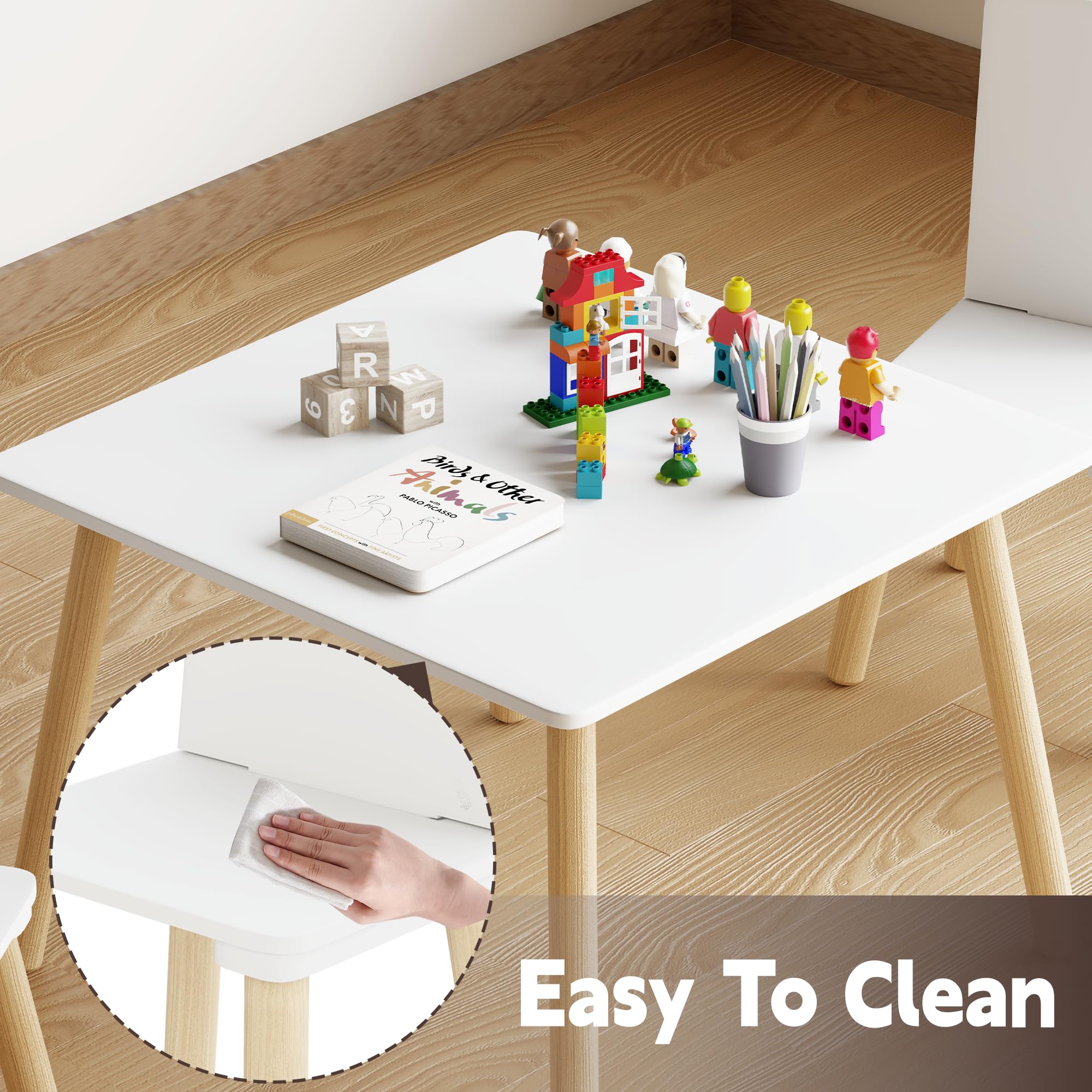 Fmlud Kids Chairs moveable and lightweight for easy rearrangement