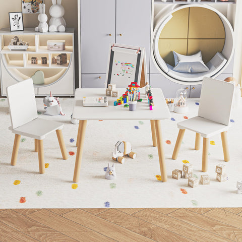 Fmlud Kids Table surface close-up showing ample space for crafts