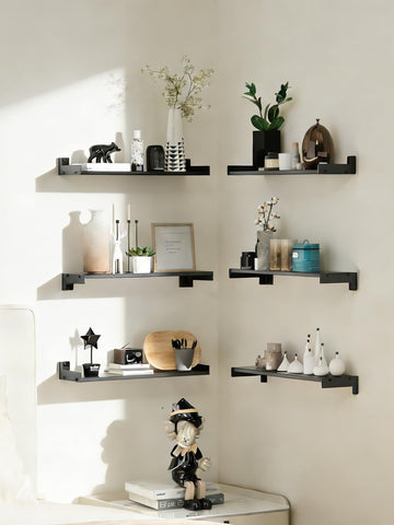 FNBAR shelves 12in wide corner display to maximize wall space