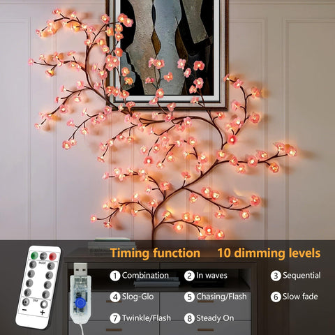 FNHMSL Remote with 8 lighting modes enables versatile mood settings