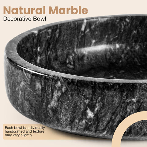 Polished marble surface of FNTSTICGOODS bowl for sleek look