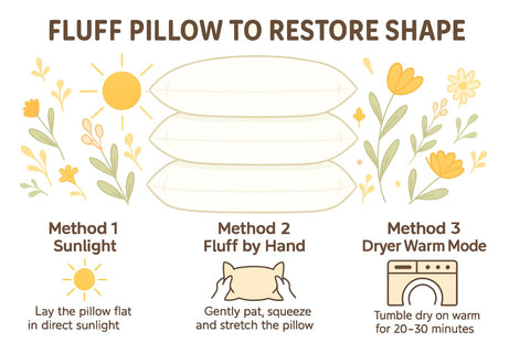 Foamily 18x18 insert supports everyday use as comfy couch and bed pillows.