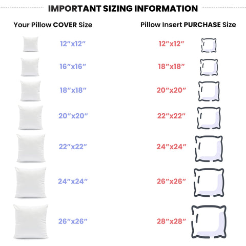Foamily 18x18 pillow insert with supportive fill to maintain shape.