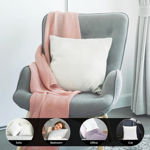 Foamily versatile insert works with covers for quick room refresh