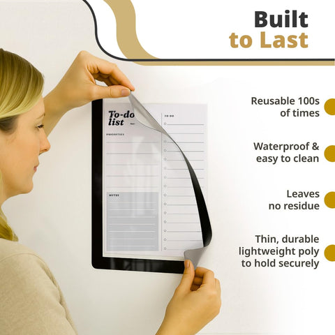 Fodeez protective sheet guarding documents from dust and fingerprints