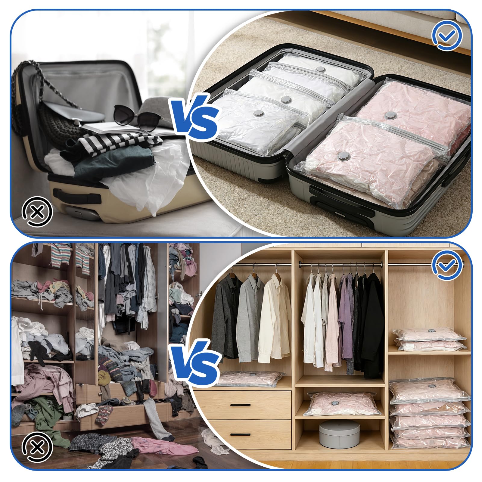 Foergenova three sizes offer versatile packing options.