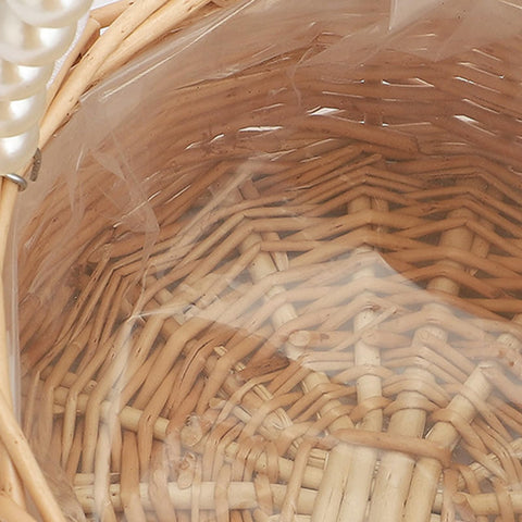 Fofetbfo decorative brown wicker basket complements rustic wedding or home decor