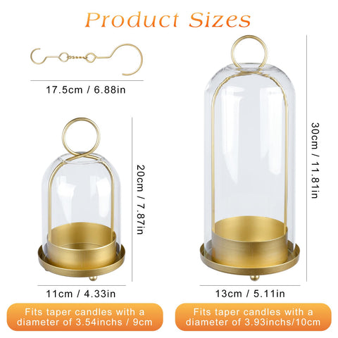 Fohil detachable-dome glass makes cleaning easy and placement versatile