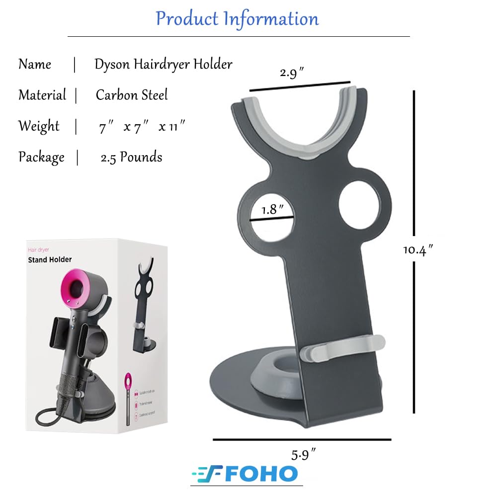 Foho anti-slip bracket design reduces movement for quiet, stable operation