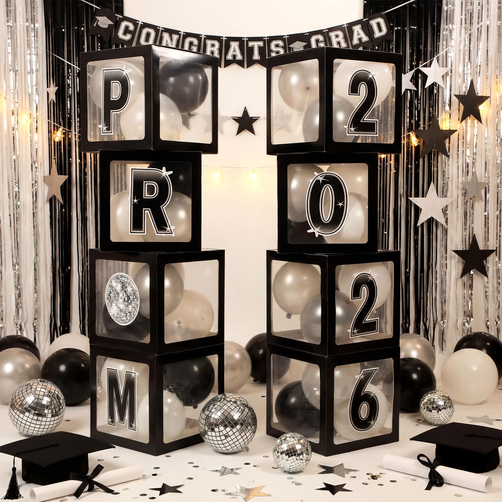 Foilswirl grad photo backdrop ideas help capture memorable senior moments