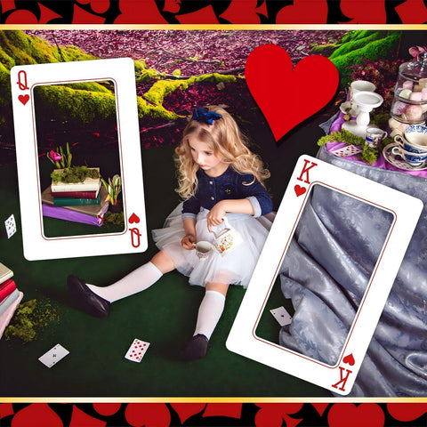 Foilswirl outdoor-indoor friendly card frame withstands varied lighting.