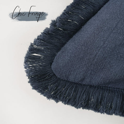 Foindtower 18x18 inch pillow cover detail suitable for sofa cushions and bed accents.