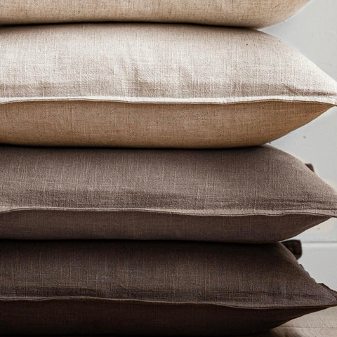Foindtower bedroom scene adds calm ambiance with decorative pillow covers.