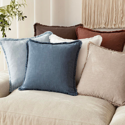 Foindtower blue pillow covers suitable for indoor and outdoor spaces
