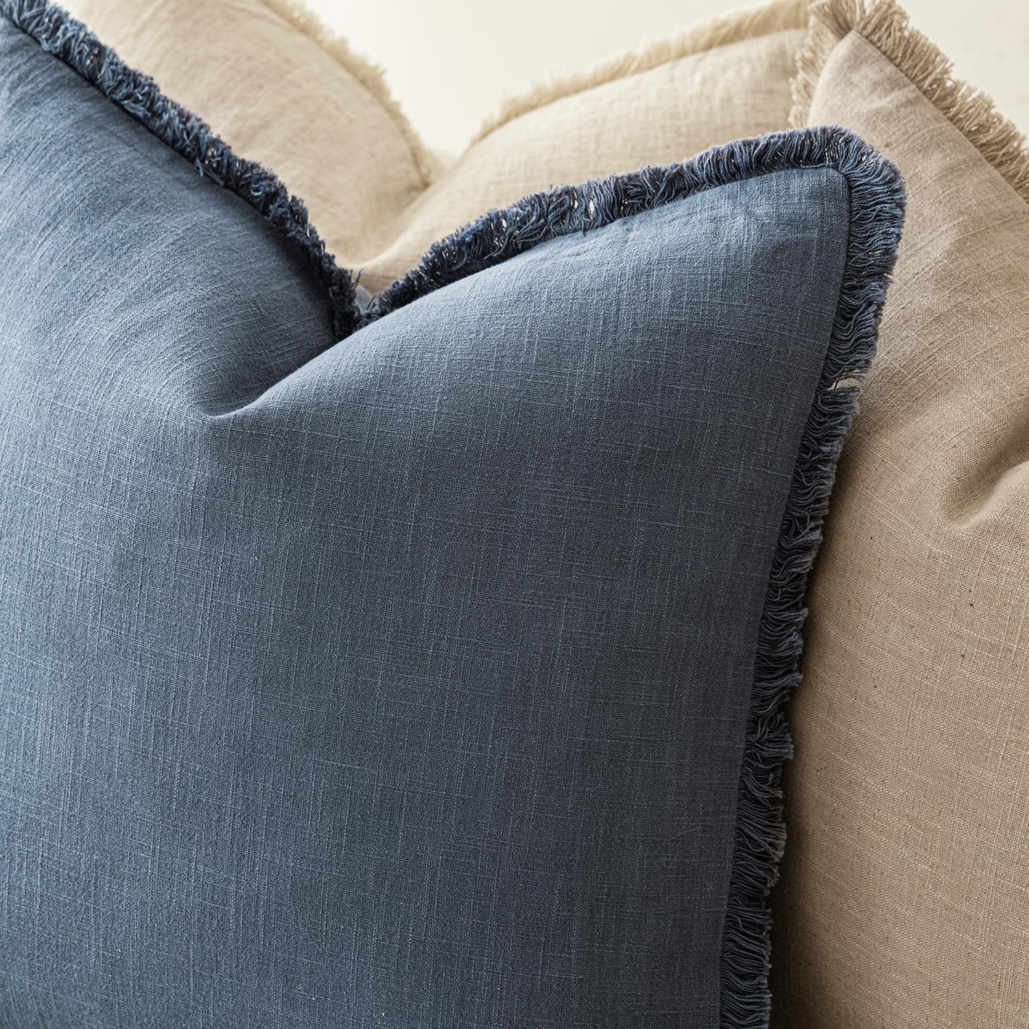 Foindtower soft ramie-cotton texture close-up emphasizing durability