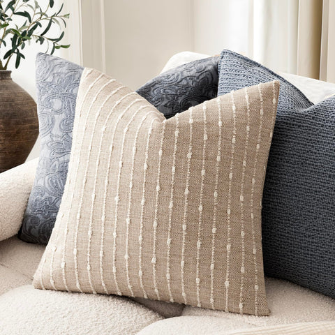 Foindtower cozy living room pillow cover suitable for sofa bed or chair