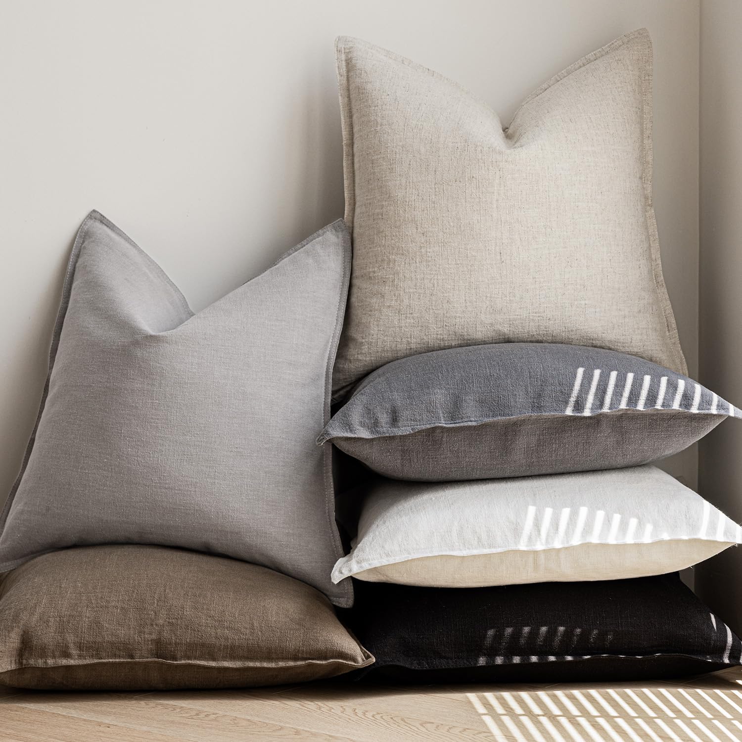 Foindtower durable stitching pillow cover designed to prevent fray