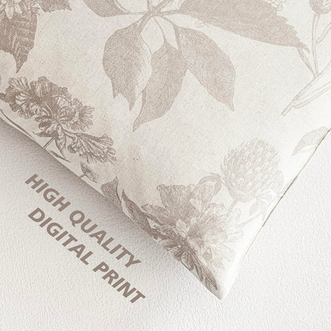 Foindtower fabric close-up shows soft linen blend and breathable texture.