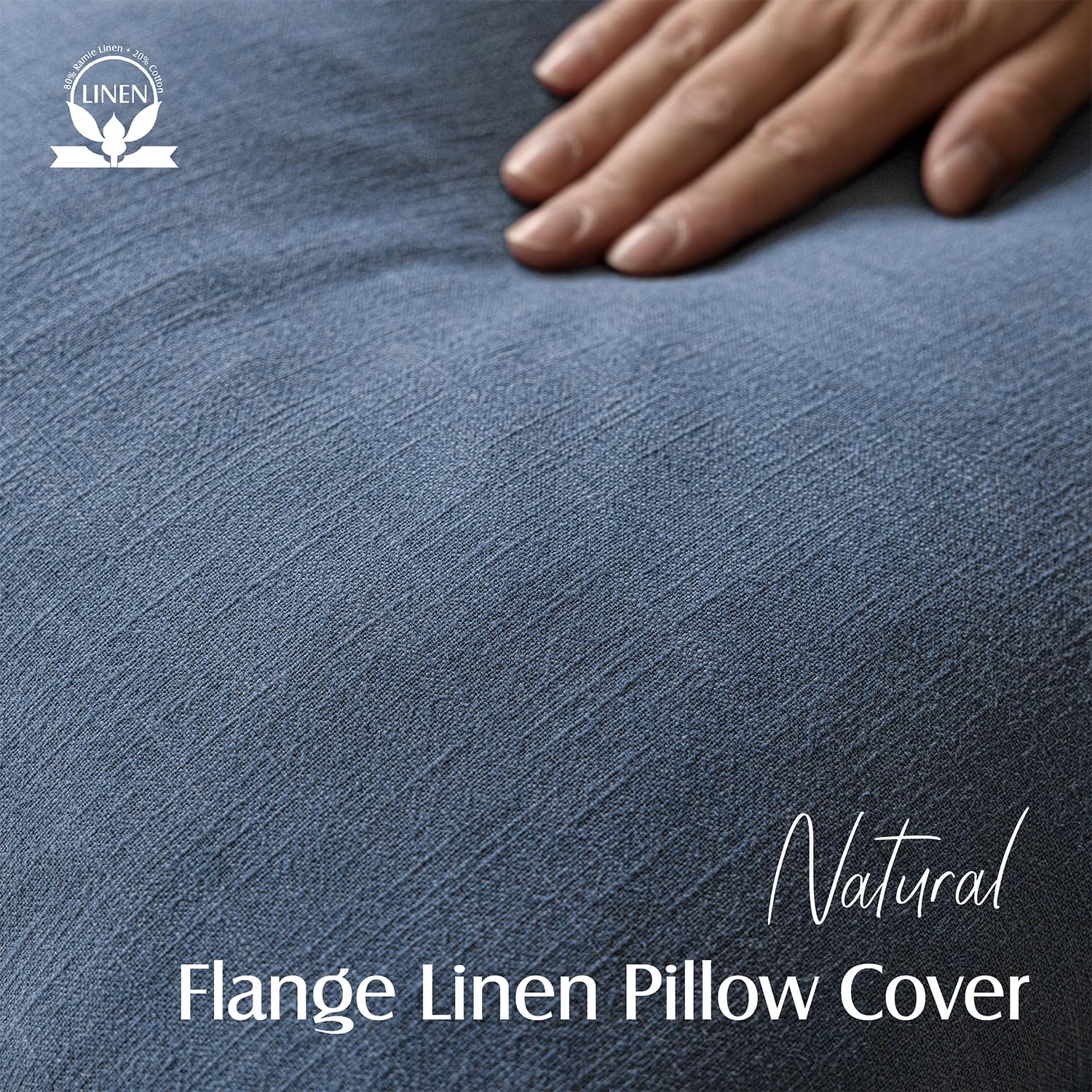 Foindtower flange edge detail highlights craftsmanship and frames cushions beautifully.