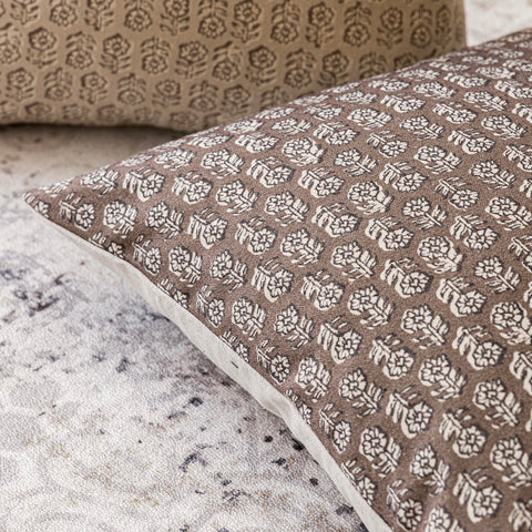 Foindtower decorative pillow cover showcases timeless vintage pattern for bedroom styling