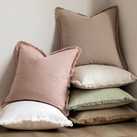 Foindtower Boho fringe pillow cover supports easy care and durable wear.