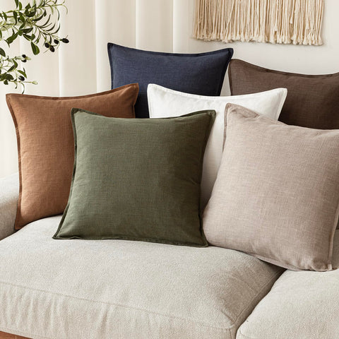 Foindtower pillow cover easy care with gentle washing.