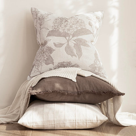Foindtower packaging shows two pillow covers ready for gifting or updating decor.