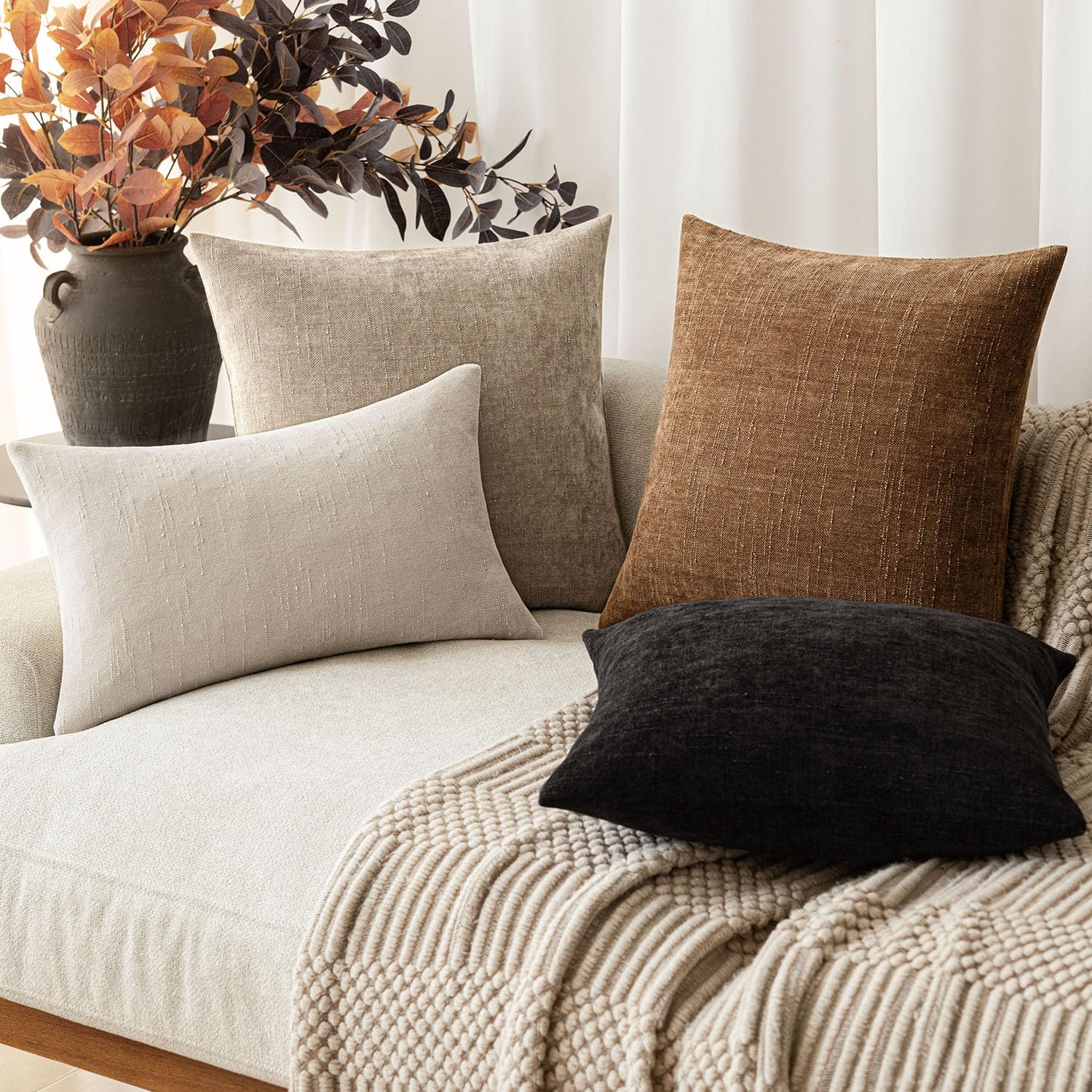 Foindtower plush texture invites cozy reading corners.