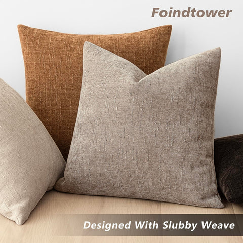 Foindtower 2-piece set provides matching covers for quick room refresh.