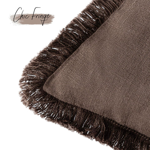 Foindtower soft cozy pillow cover enhances comfort on couch or bed