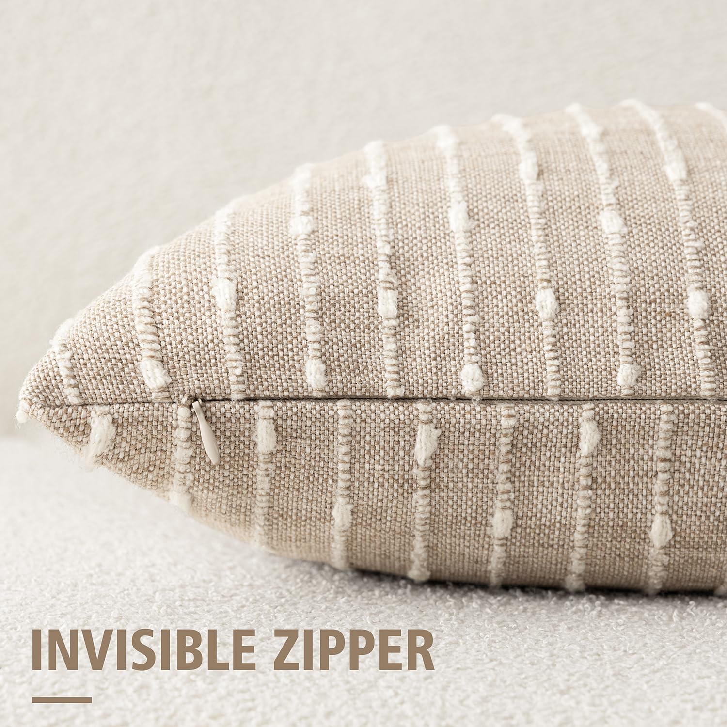 Foindtower soft polyester fabric pillowcase offers durable wrinkle-resistant comfort