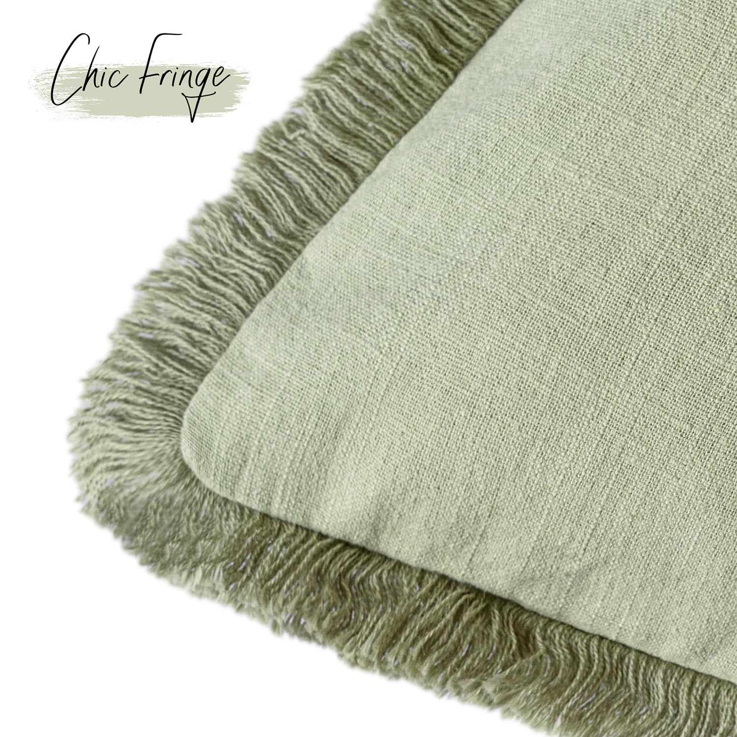 Foindtower soft ramie cotton pillow cover delivers everyday comfort and styling.