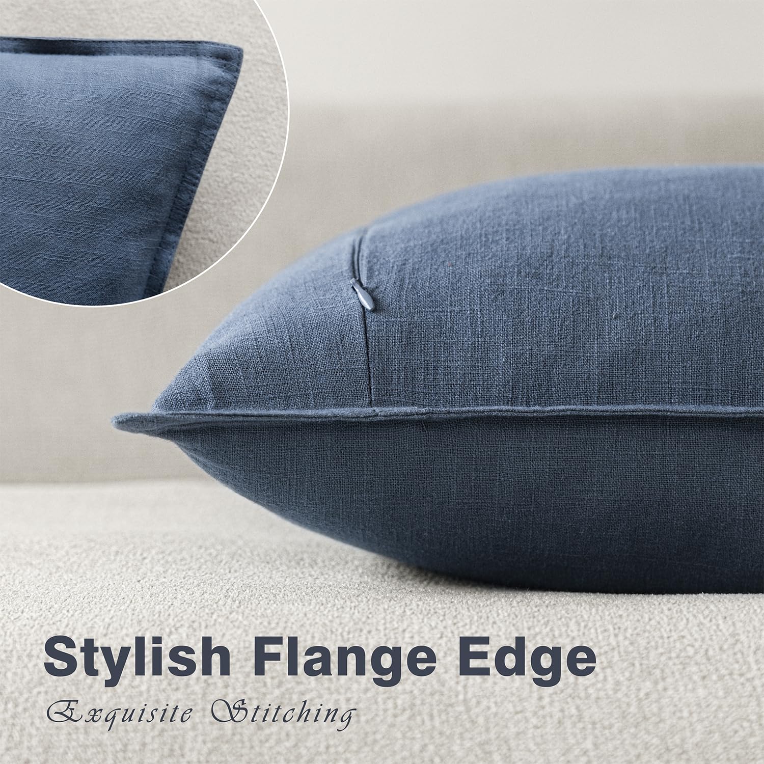 Foindtower ramie cotton fabric feels soft and breathable for everyday comfort.