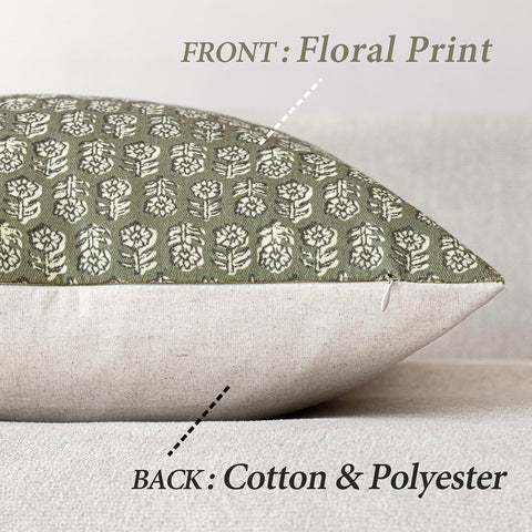 Foindtower timeless vintage floral pattern adds classic charm to any sofa.