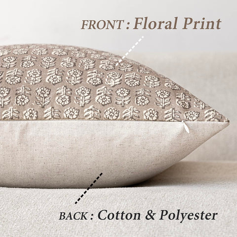 Foindtower vintage floral pattern adds farmhouse charm to chairs and beds.
