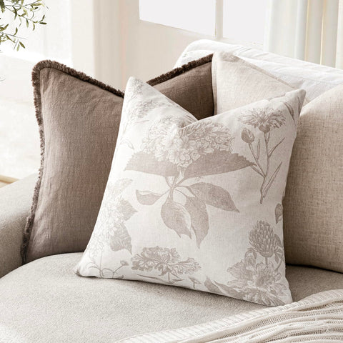 Foindtower vintage floral texture closeup highlights breathable fabric and print detail
