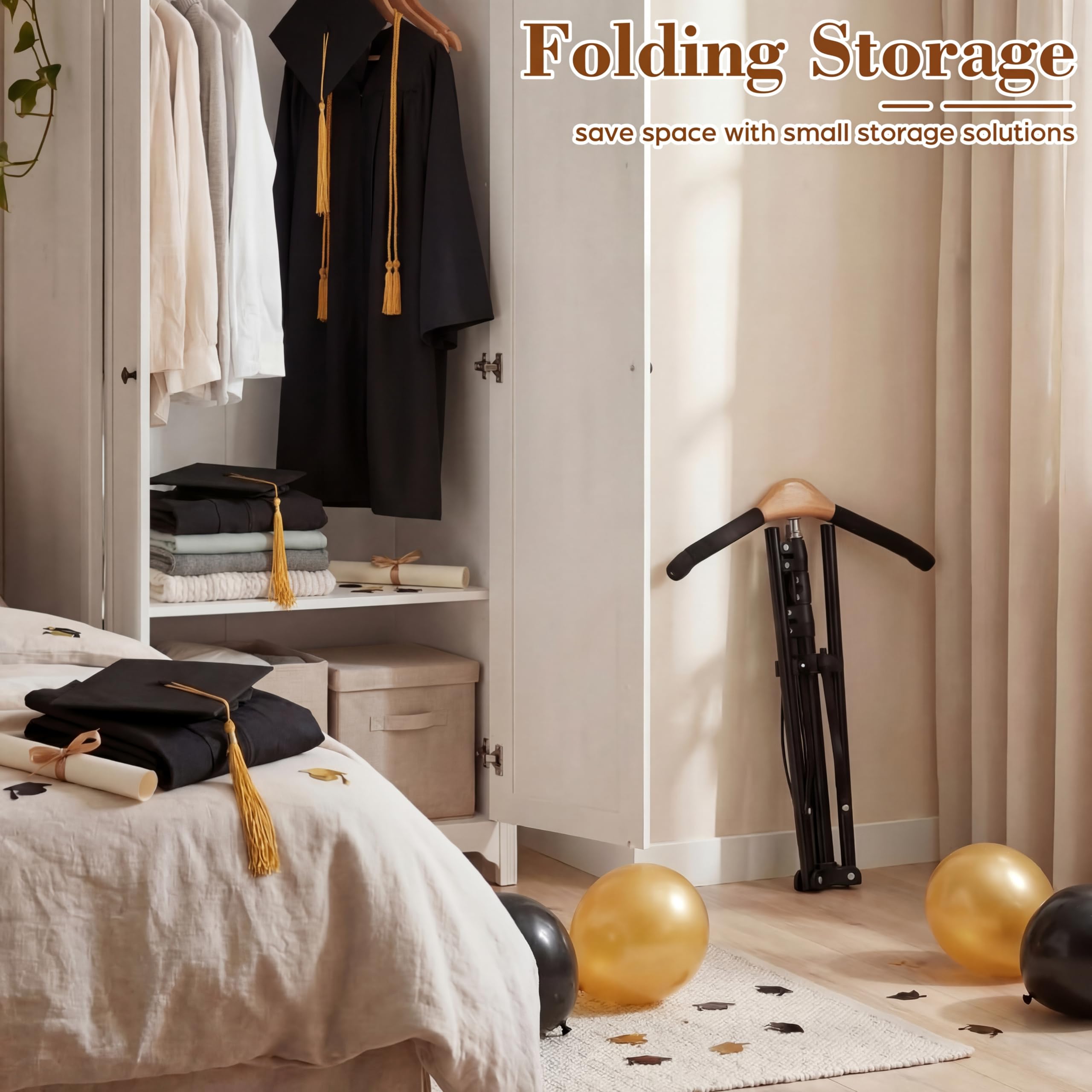 FoldTier black display in a ceremony photo zone for polished visuals.