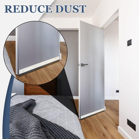 FoldTier door sweep applicable to exterior and interior doors and frames.
