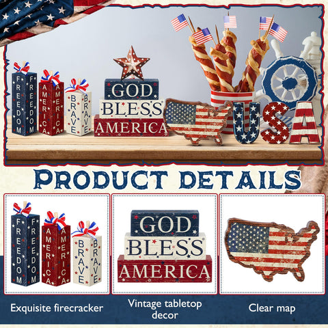 FoldTier map ornament highlights Independence Day heritage in your decor.