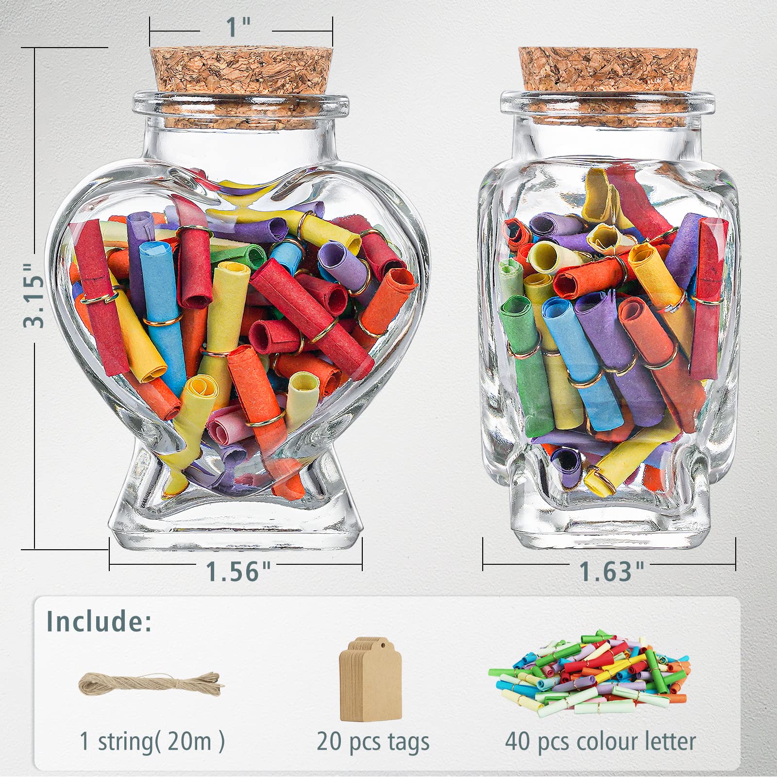 Folinstall Keepsake jars suited for baby showers and gifting