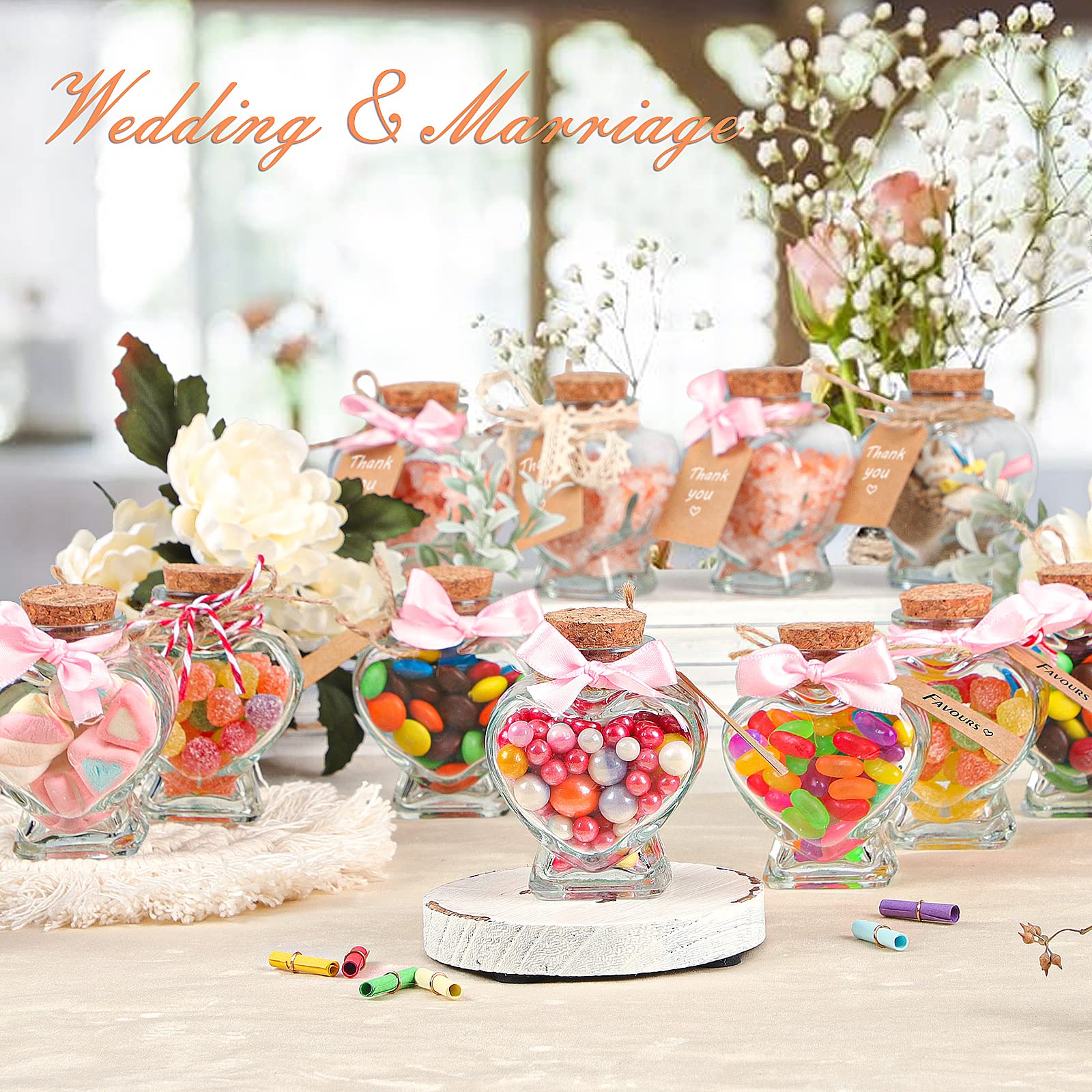 Folinstall Jars for wedding favors or charming home decor ideas