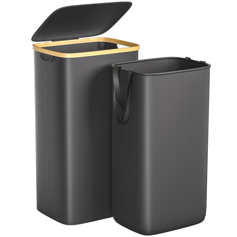 Foluck laundry hamper with lid keeps clothes dust-free and fresh.